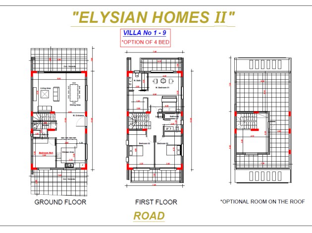 Villa No 1-9 / 4Bed