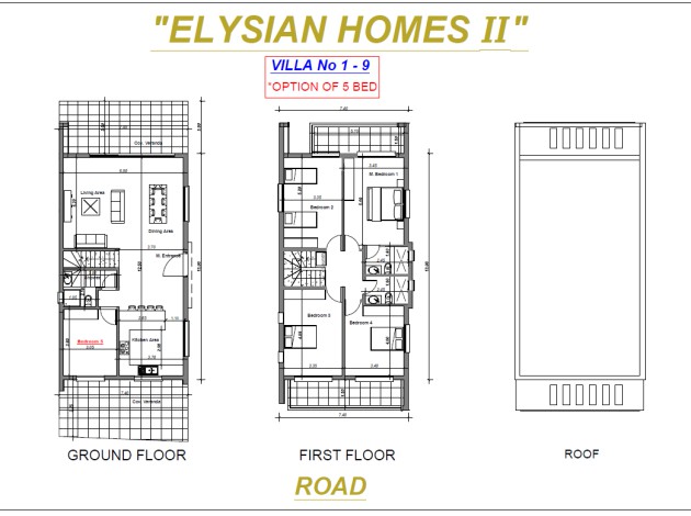 Villa No 1-9 / 5Bed