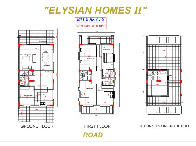 Villa No 1-9 / 6Bed