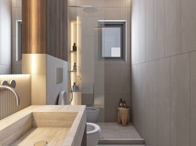 Sea & City — Interior 2 Bed — Apt 1