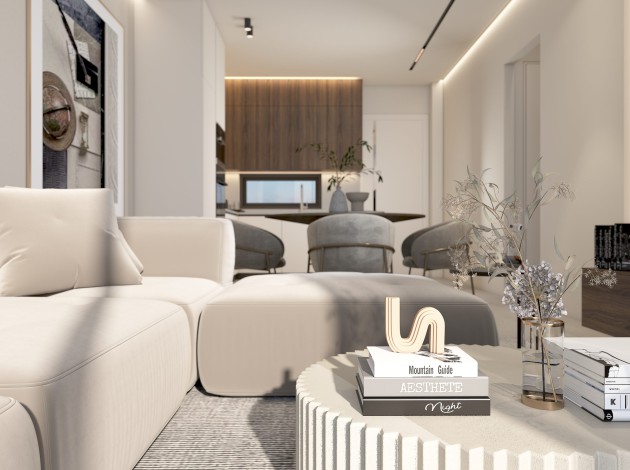 Sea & City — Interior 2 Bed — Apt 4