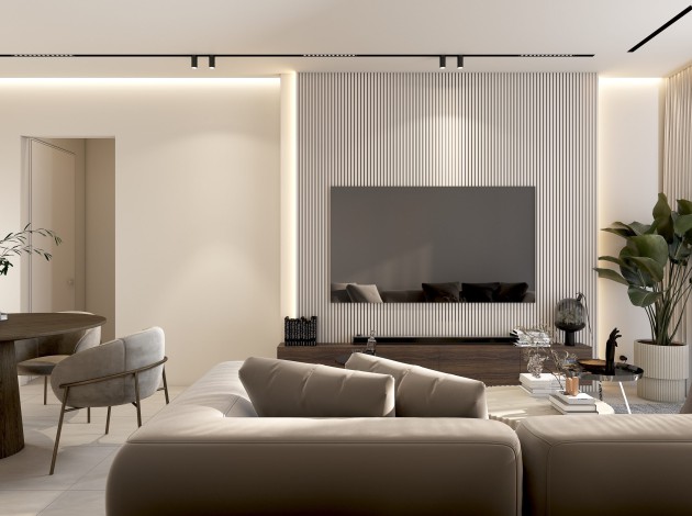 Sea & City — Interior 2 Bed — Apt 5