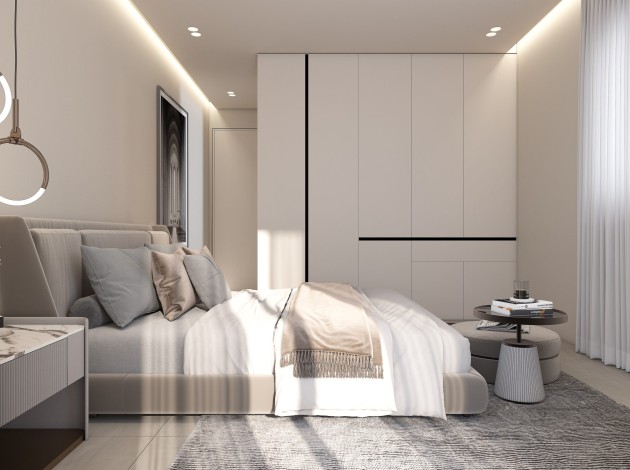 Sea & City — Interior 2 Bed — Apt 6